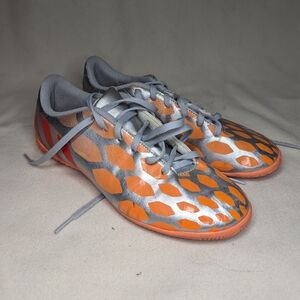 Adidas Predito Instinct Turf Soccer Shoes Size 9 Women’s Orange Silver